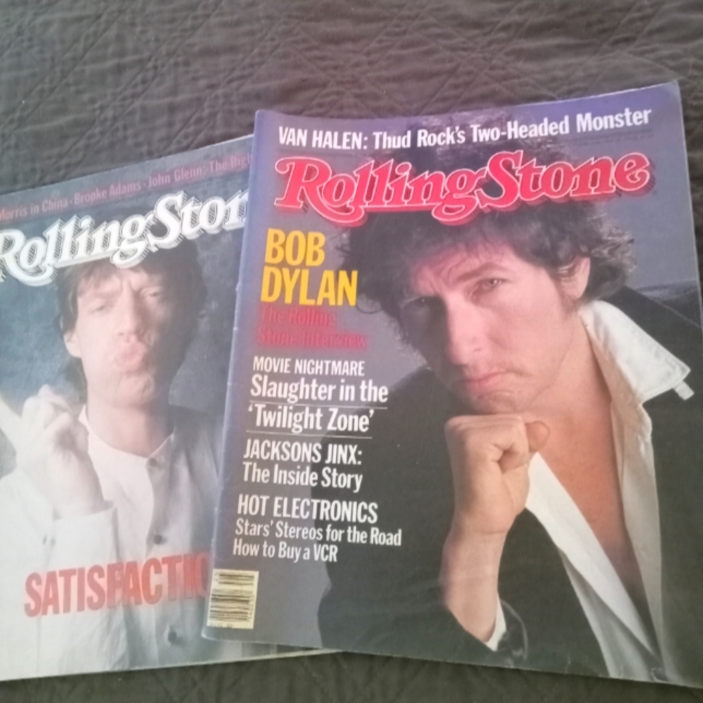 Mick Jagger and Bob Dylan rolling stones covers